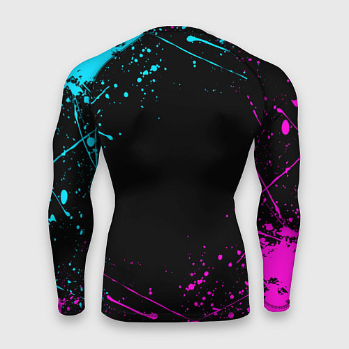 Мужской рашгард FRIDAY NIGHT FUNKIN NEON / 3D-принт – фото 2