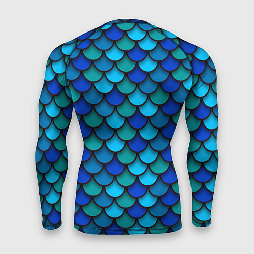 Мужской рашгард Чешуя рыбы / 3D-принт – фото 2