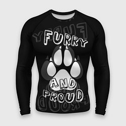 Мужской рашгард Furry proud