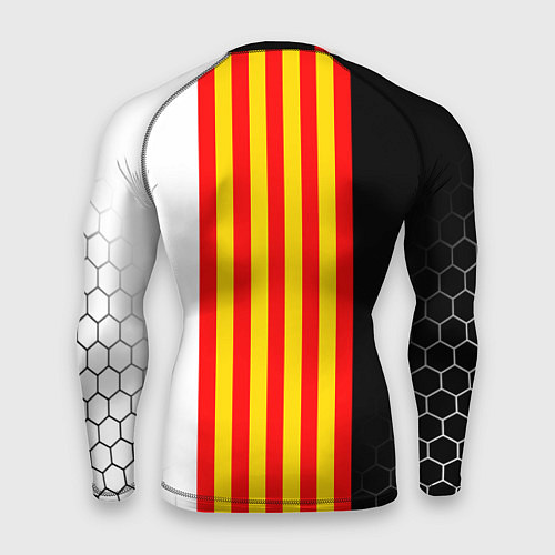 Мужской рашгард FC VALENCIA ФК ВАЛЕНСИЯ / 3D-принт – фото 2