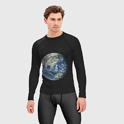 Рашгард мужской ПланеТа ЗемЛя, цвет: 3D-принт — фото 2