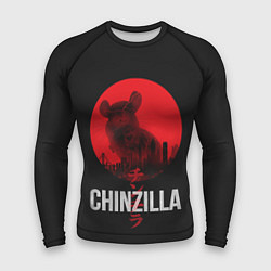 Рашгард мужской Chinzilla red, цвет: 3D-принт