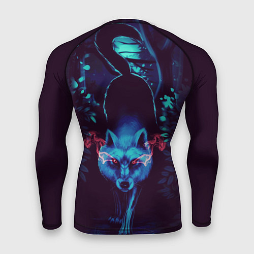 Мужской рашгард Крадущийся волк / 3D-принт – фото 2