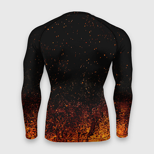 Мужской рашгард Ария в огне / 3D-принт – фото 2