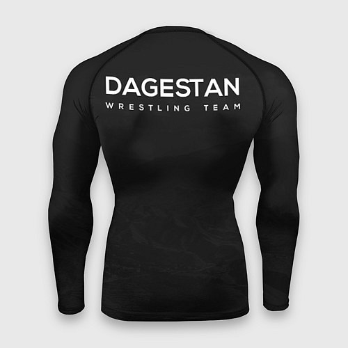 Мужской рашгард Dagestan wrestling team / 3D-принт – фото 2