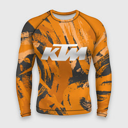 Рашгард мужской KTM КТМ Z, цвет: 3D-принт