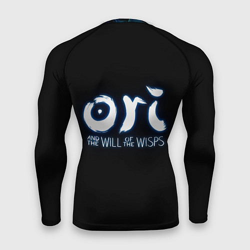 Мужской рашгард Ori and the Will of the Wisps Logo спина / 3D-принт – фото 2