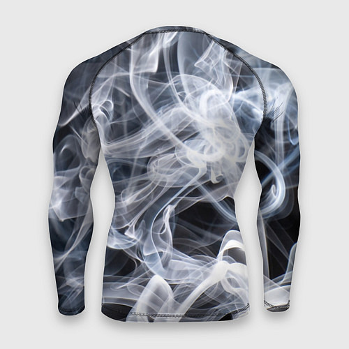 Мужской рашгард Графика дыма / 3D-принт – фото 2