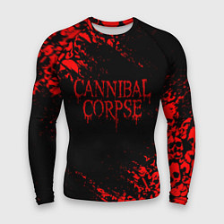 Рашгард мужской CANNIBAL CORPSE КРАСНЫЕ ЧЕРЕПА, цвет: 3D-принт