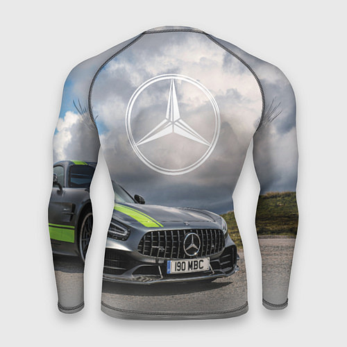 Мужской рашгард Mercedes V8 Biturbo Racing Team AMG / 3D-принт – фото 2