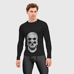 Рашгард мужской Terrible Skull, цвет: 3D-принт — фото 2