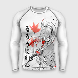 Рашгард мужской Rurouni Kenshin - Бродяга Кэнсин, цвет: 3D-принт
