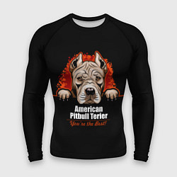 Мужской рашгард Американский Питбультерьер Pit Bull