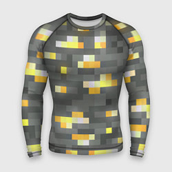 Мужской рашгард Золотая руда - Minecraft