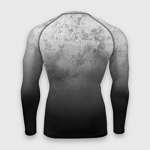 Мужской рашгард DYING LIGHT ТРЕЩИНЫ GOOD NIGHT AND GOOD LUCK / 3D-принт – фото 2