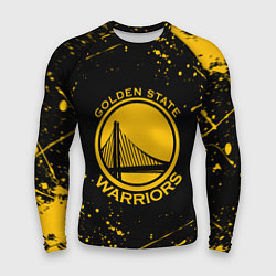 Мужской рашгард GOLDEN STATE WARRIORS? , БРЫЗГИ КРАСОК