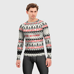 Рашгард мужской Свитер The Witcher, цвет: 3D-принт — фото 2