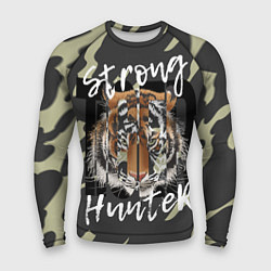 Рашгард мужской Strong tiger, цвет: 3D-принт