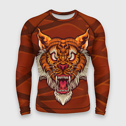 Рашгард мужской Тигр Evil, цвет: 3D-принт