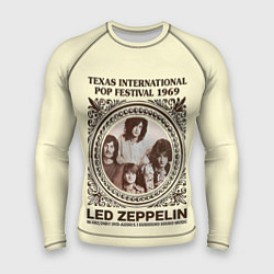 Мужской рашгард Led Zeppelin - Texas International Pop Festival 19