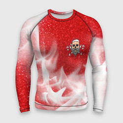 Рашгард мужской САНТА - ЛЕДЕНЦЫ - Огонь, цвет: 3D-принт