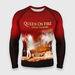 Мужской рашгард Queen on Fire - Live at the Bowl