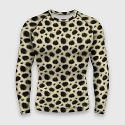 Рашгард мужской Шкура Леопарда Leopard, цвет: 3D-принт