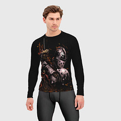 Рашгард мужской Darkest Dungeon Fish and Bones, цвет: 3D-принт — фото 2