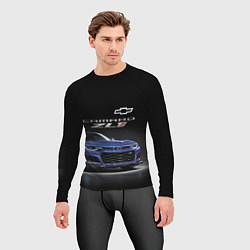 Рашгард мужской Chevrolet Camaro ZL1 Motorsport, цвет: 3D-принт — фото 2