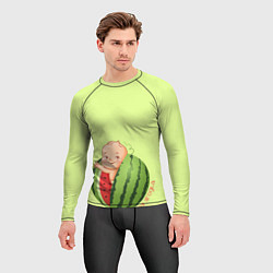 Рашгард мужской Моя ягодка, цвет: 3D-принт — фото 2