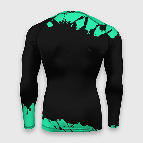 Мужской рашгард BUBBLE KVASS - СКАЛА Краски / 3D-принт – фото 2
