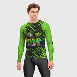Рашгард мужской Plants vs Zombies персонажи, цвет: 3D-принт — фото 2