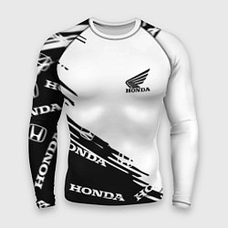 Рашгард мужской Honda sport pattern, цвет: 3D-принт