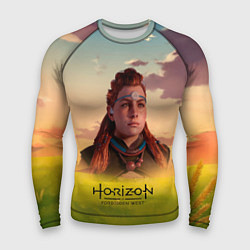 Рашгард мужской Horizon Forbidden West Aloy, цвет: 3D-принт