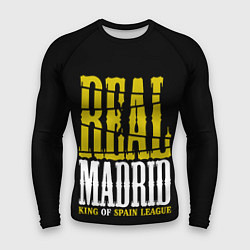 Рашгард мужской Real Madrid Реал Мадрид, цвет: 3D-принт