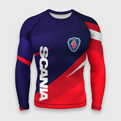 Рашгард мужской Scania Скания, цвет: 3D-принт