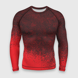 Рашгард мужской RED GRUNGE SPORT GRUNGE, цвет: 3D-принт