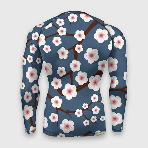 Мужской рашгард Цветущее дерево / 3D-принт – фото 2