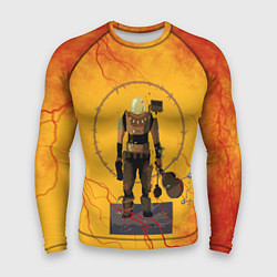 Рашгард мужской Командо с гитарой, цвет: 3D-принт
