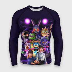Рашгард мужской Five Nights at Freddys: Security Breach персонажи, цвет: 3D-принт