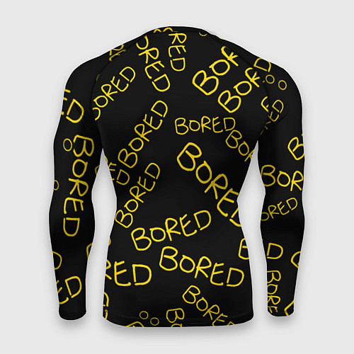 Мужской рашгард Sherlock Bored Pattern / 3D-принт – фото 2