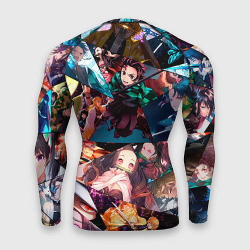 Мужской рашгард Kimetsu no aiba Все персонажи / 3D-принт – фото 2