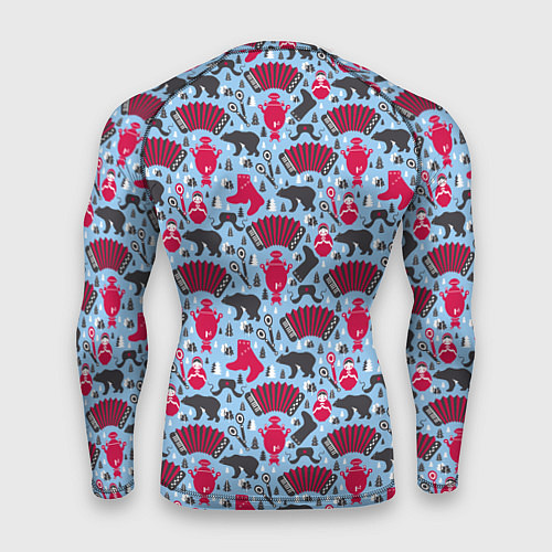 Мужской рашгард Русская Символика / 3D-принт – фото 2