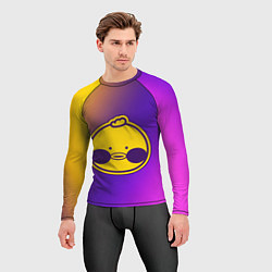 Рашгард мужской ЛАЛАФАНФАН УТЯ УТОЧКА Lalafanfan, цвет: 3D-принт — фото 2