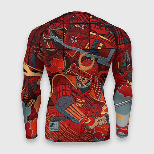 Мужской рашгард Инстинкт Самурая / 3D-принт – фото 2