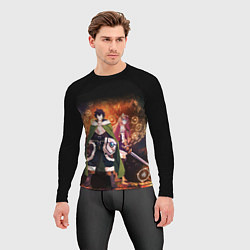 Рашгард мужской Рафталия и Наофуми, цвет: 3D-принт — фото 2