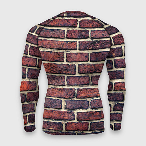 Мужской рашгард Brick Wall / 3D-принт – фото 2