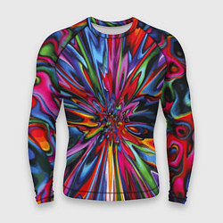 Мужской рашгард Color pattern Impressionism