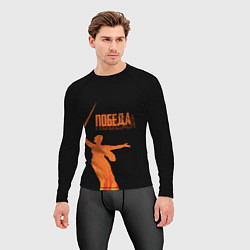 Рашгард мужской Родина-мать, цвет: 3D-принт — фото 2