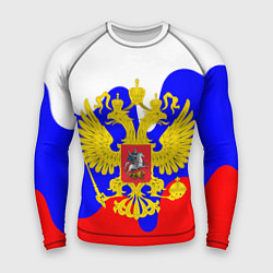 Рашгард мужской Герб россии герб, цвет: 3D-принт
